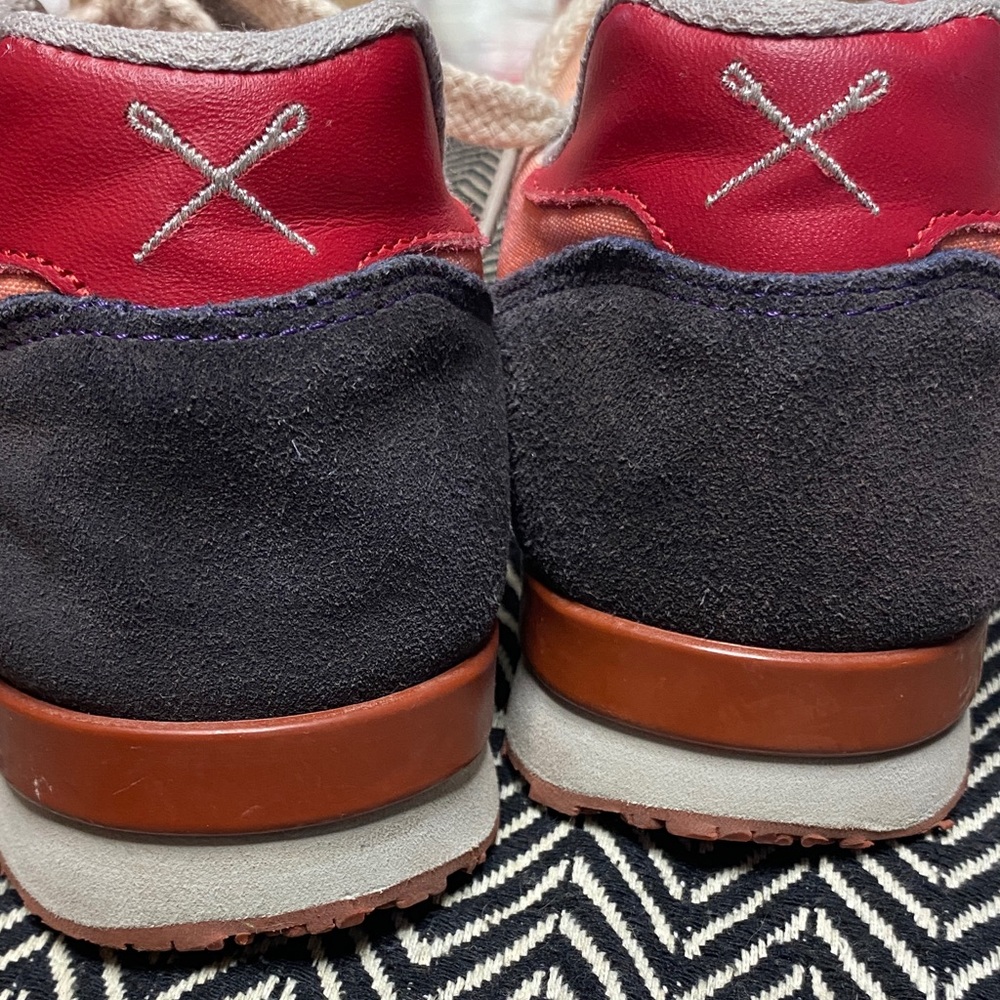 Inkkas Pink and Orange Sneakers - Picture 8 of 12